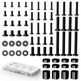 Emptscrew-001 Putorsen Universal Tv Mounting Hardware Screw Kit - Complete Set M4 M5 M6 M8 Black