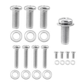 Quacc Quacc-xpd05 Universal Tv Mounting Hardware Kit 24 Pcs M4 M6 M8 Stainless Steel Screws