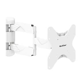 Qg-tm-005-wht Qualgear 853770005047 23-inch To 42-inch Premium Quality Contemporary Style Ultra Low
