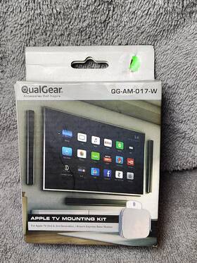 Qg-am-017 Qualgear 853770005269 Mount For Apple Tv/airport Express Base Station 2nd And 3rd Gen