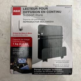 Rca 044476140969 Streaming Player Wall Mount Easily Box To Black