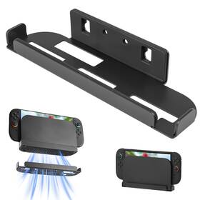 Ryusnintedosw2walmntmetlblk Reeyear Metal Wall Mount Holder Dock With Switch 2 Space-saving Console Bracket Wit
