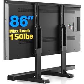 B0cz7x2w4b Rfiver Universal Table Top Tv Stand For 37-86 Inch Tvs - Height Adjustable Base Moun