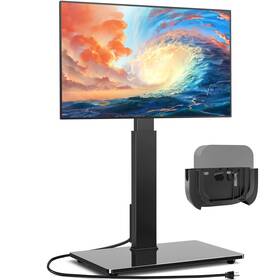 Dtf2003u Rfiver Reinforced Floor Tv Stand With Power Outlet&mount For 32-70 Inch Tvs Up To 11