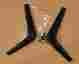 Rled2445a-f Rca Feet Stand Mount Pedestal Base With Screws