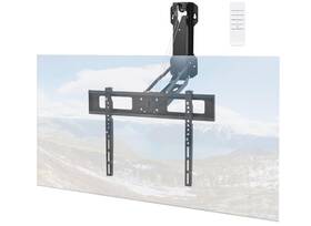 Roboticious B0fc5xljb4 Motorized Fireplace Tv Wall Mount 32 Inch To 75 Premium Quality Max 88 Lb Drop Down