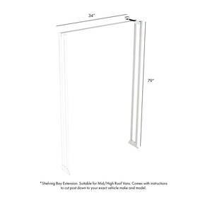 Rola-case Rola-shelf Rsefr/hd/80/2006 - Shelving Ext Frame 8-series M/hi