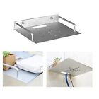 Router Shelf Tv Set-top Wall Mount Dvd Player Stand Rack Aluminum