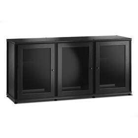 Sb337bo Salamander Sb337bo/a Synergy Single Box 337 Black Oak With Aluminum Posts