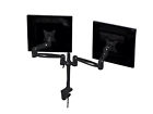 Sam-250ts-black Monoprice Adjustable Tilting Dual Desk Mount Bracket For 844660075646