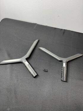 Bn63-17428dd Samsung 171019 55 Inch Curved Tv Stand Legs With Screws