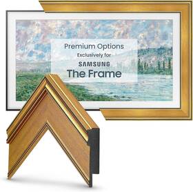 Samsung 810079693153 Deco Tv Frames - Gatsby Gold Smart Frame Compatible Only With The