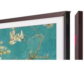 Vg-scff75bwbza Samsung 8647 75 Inch The Frame Customizable Bezel Modern Brown