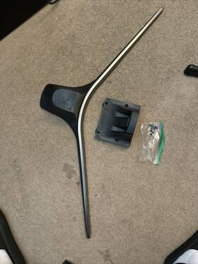Bn61-12727a Samsung Bn61-12727a#3 J6200 60 Inch - 65 Black Silver Tv Bracket Stand Base Dh06