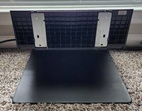 Bn61-17464a001 Samsung #1-dh06 75q90a Qn90b Qled Tv Stand Base With Screws Bn63-19248a