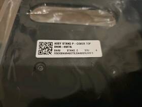 Bn96-49273l Samsung 85 Inch Qn90b Tv Stand - Base Set Oem