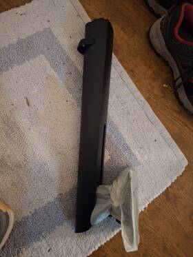 Bn9655375b Samsung Black Tv Stand Neck Assembly For Replacement Part