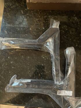 Q43q60bafxza Samsung Bn96-54899a/b Tv Stand Base Legs Oem/q43q60bafxza Brand New