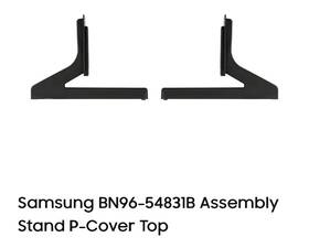 Bn96-54831b Samsung Qn75q60c Smart Tv Legs Assy Stand P-cover Top Oem New Free Shipping