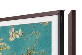 Vg-scfc32bwbza Samsung 32 Inch The Frame Tv Customizable Bezel 2023 Modern Brown