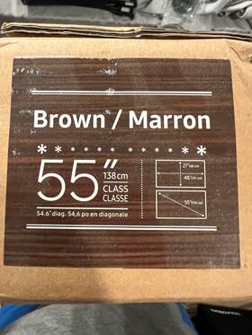Vg-scfn55dp Samsung Vg-scfn55dp/za 55 Inch The Frame Customizable Bezel - Brown Open Box
