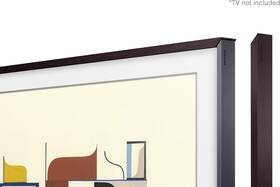 Vg-scfn65dp Samsung 65 Inch The Frame Customizable Bezel - 2017 2018 2019 Dark Wood Walnut