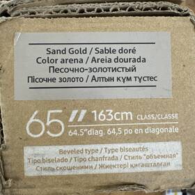 Vg-scff65sgmza Samsung Vgscff65sgm 65 Inch The Frame Customizable Bezel -sand Gold Metal Vg-scff65sgm /