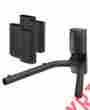 Sana1a-b1 Sanus Systems Component Wall Mount Shelf Bracket W Cable Tunnels Black