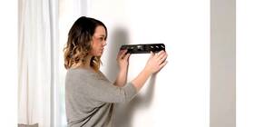 52123154 Sanus Simply Safe Large Fixed Position Tv Black 47-80 Inch