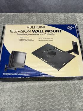 Sanus 793795380050 Vintage Sealed Vuepoint Television Wall Mount 13 Inch - 27 Crt Tv 100 Lbs Cap