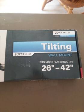 Vmt14-b1 Sanus 793795521941 Rz Tilting Wall Mount Model # Brand New In Box