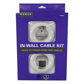 Sanus 793795532787 In-wall Cable Kit For Wall Mounted Tvs