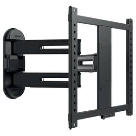 Sanus 793795539953 Height Adjustable Full Motion Tv Wall Mount For 32 Inch To 65 Tvs Raise Or Low