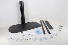 Mftvb1 Sanus Swivel Base Mount For Tvs Sonos Playbase W Adjustable Heights Black