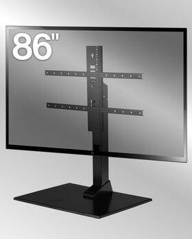 Oltvs1 Sanus Universal Tv Stand - Large Swivel Base Replacement For Screens Up To