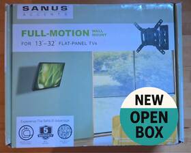 Tvs-asf110-b1 Sanus Tvsasf110b1 Accents Full-motion Wall Mount For 13 Inch -30