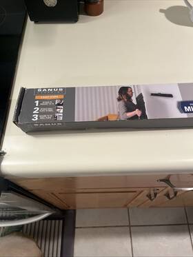 Vll61 Sanus Simplysafe Fixed Tv Wall Mount For 47 Inch - 80 Flat- Panel Tvs 61kg
