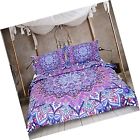 Sbs010849002 Sleepwish Bright Bedding Glowing Mandalas Duvet Cover Purple Delivery