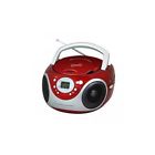 Sc-507mp3 Player Radio Portable Red Cd Supersonic Mp3 - Fm