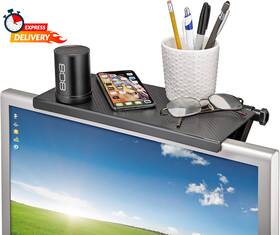 Scr-mc6 Screen Caddy Mountable Monitor/tv/screen Top Shelf Tv Tray Organizer