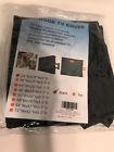 Sdk097721 Tv Cover Outdoor Black Weatherproof Protector For