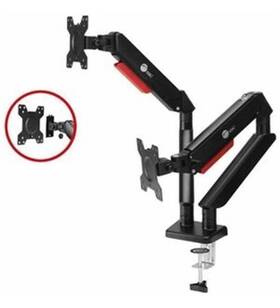 Ce-mt3y11-s1 Siig Inc New Dual Monitor Gas Spring Arm Desk Mount - 13 Inch To 32 Max