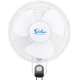 Hifanxwallbasic16 Simple Deluxe 16 Inch Digital Household Wall Mount Fans Adjustable Tilt 90
