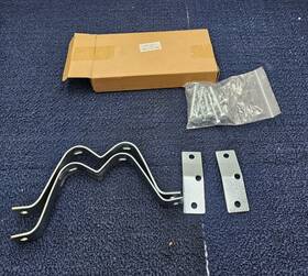 Sky-32811 Sky 2 Pairs 32811 3 Inch Heavy-duty Wall Mount Brackets For Tv Antenna/ Dish Mast