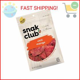 Snak Club 087076294823 Chili Mangos 4.5 Ounce 6 Count Pack Of 1