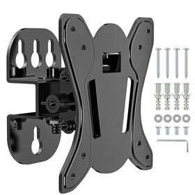 Sam-mu102 Solid As Mountain Small Monitor Tv Wall Mount Swivel Tilt Adjustable Low Pr