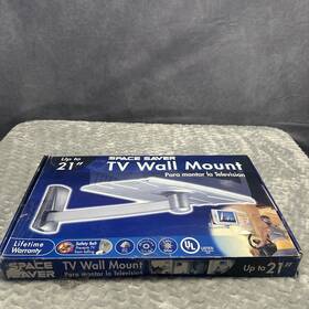 Space Saver 701762503210 Vintage Crt Tv Wall Mount 13 Inch - 21 70 Lbs Capacity Complete