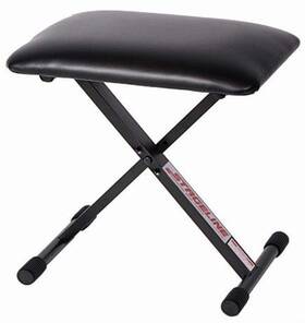Kb40 Stageline Keyboard Bench Black