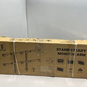 Stand Steady 810965032585 Six Monitor Mount Clamp-on Height Adjustable 6