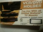 31121 Standard Dvd Holder-black Wall Vcr Orbital Mount -